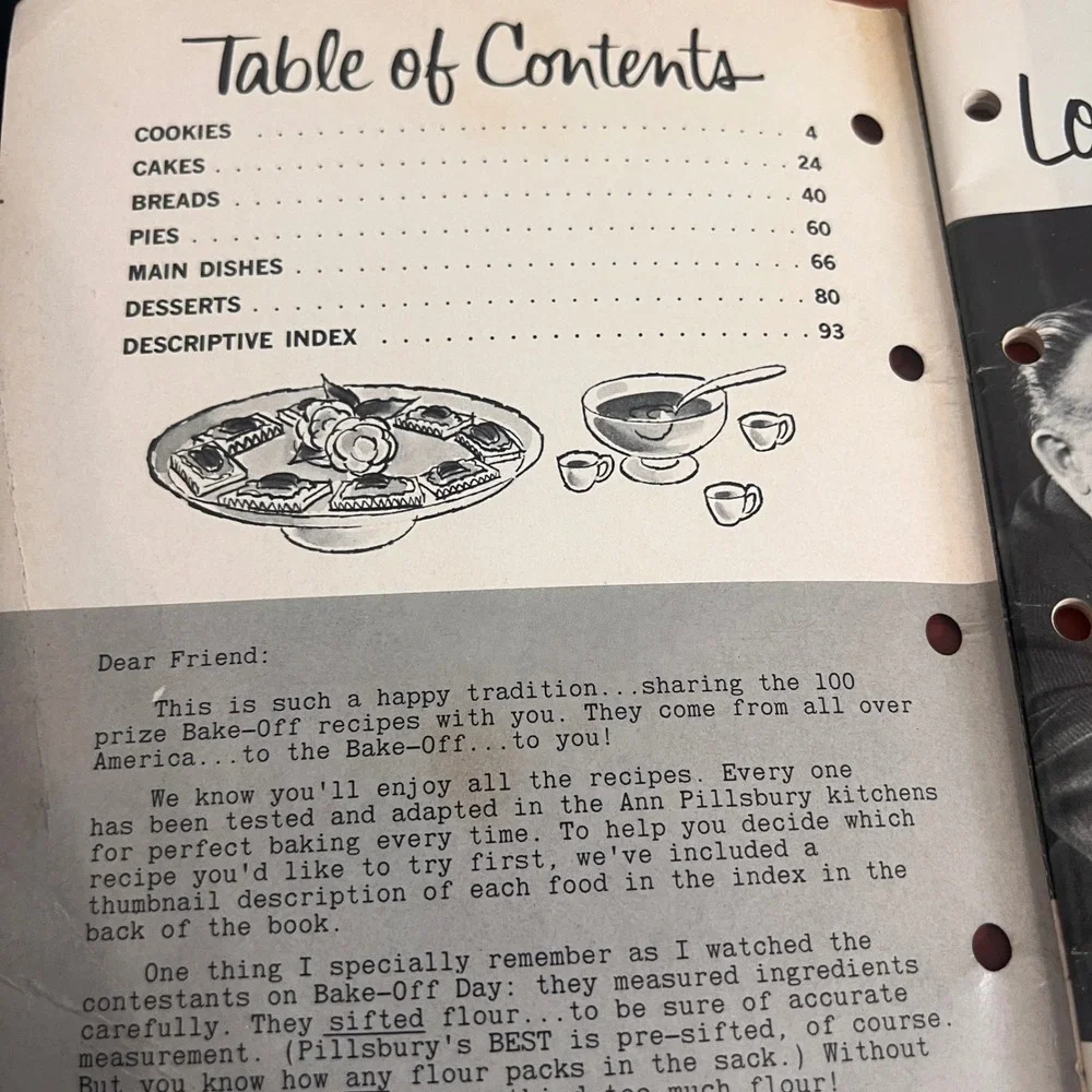 Vintage 1961 Pillsbury 13th Grand National Bake-Off Cookbook 100 Recipes Booklet